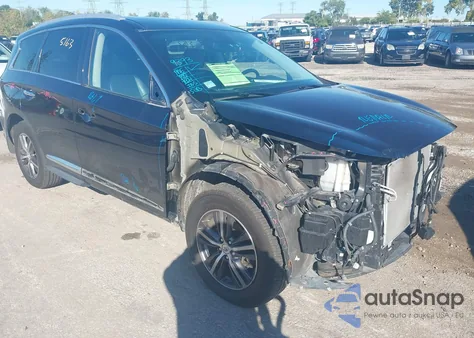 2017 Infiniti Qx60 z USA, uszkodzony, nr VIN 5N1DL0MM1HC504391